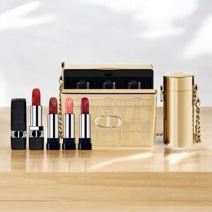 Dior Minaudiere Gold Case Clutch Limited Edition